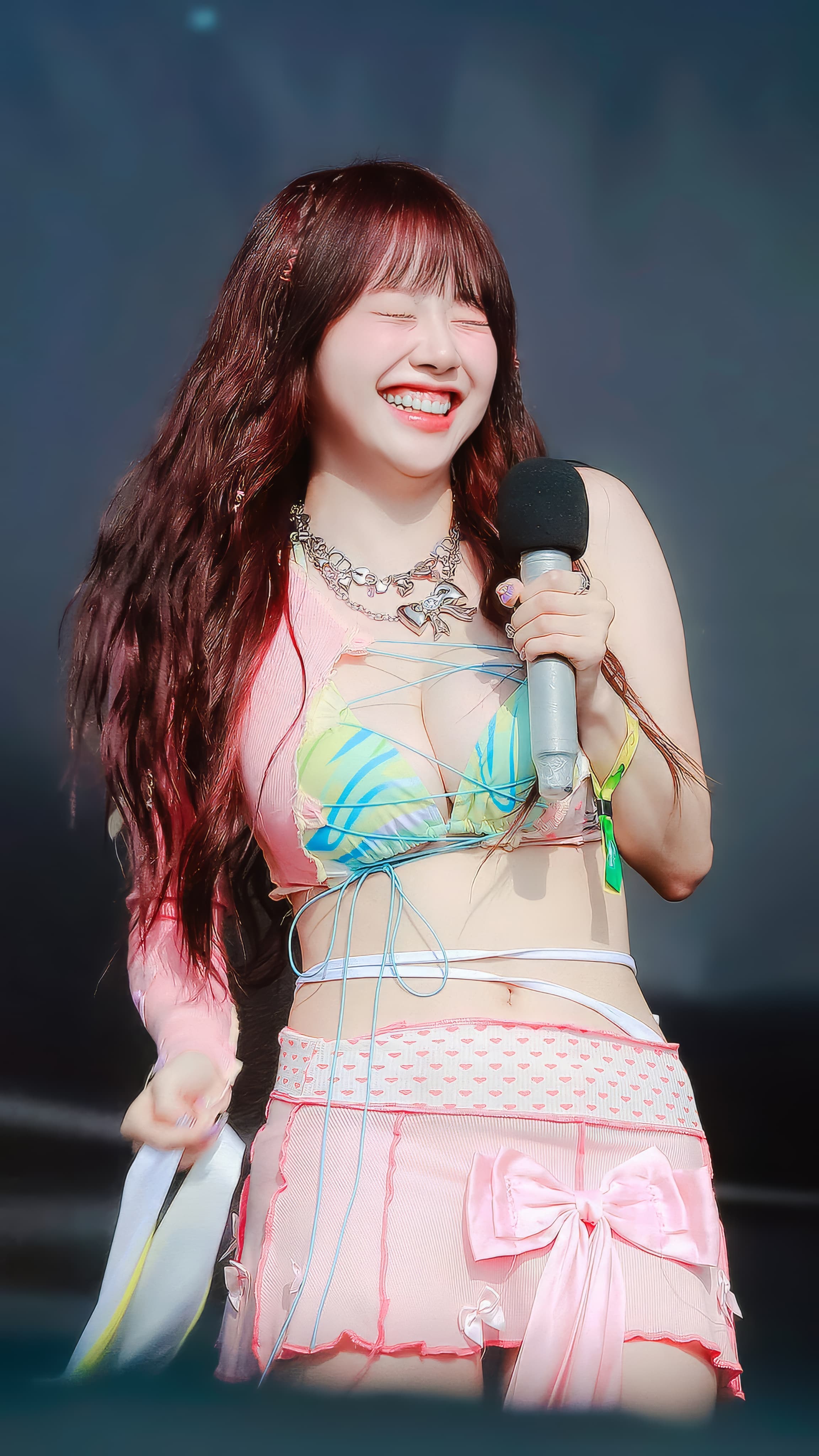 Jeewon at Waterbomb Festival in Seoul Day 1 050724