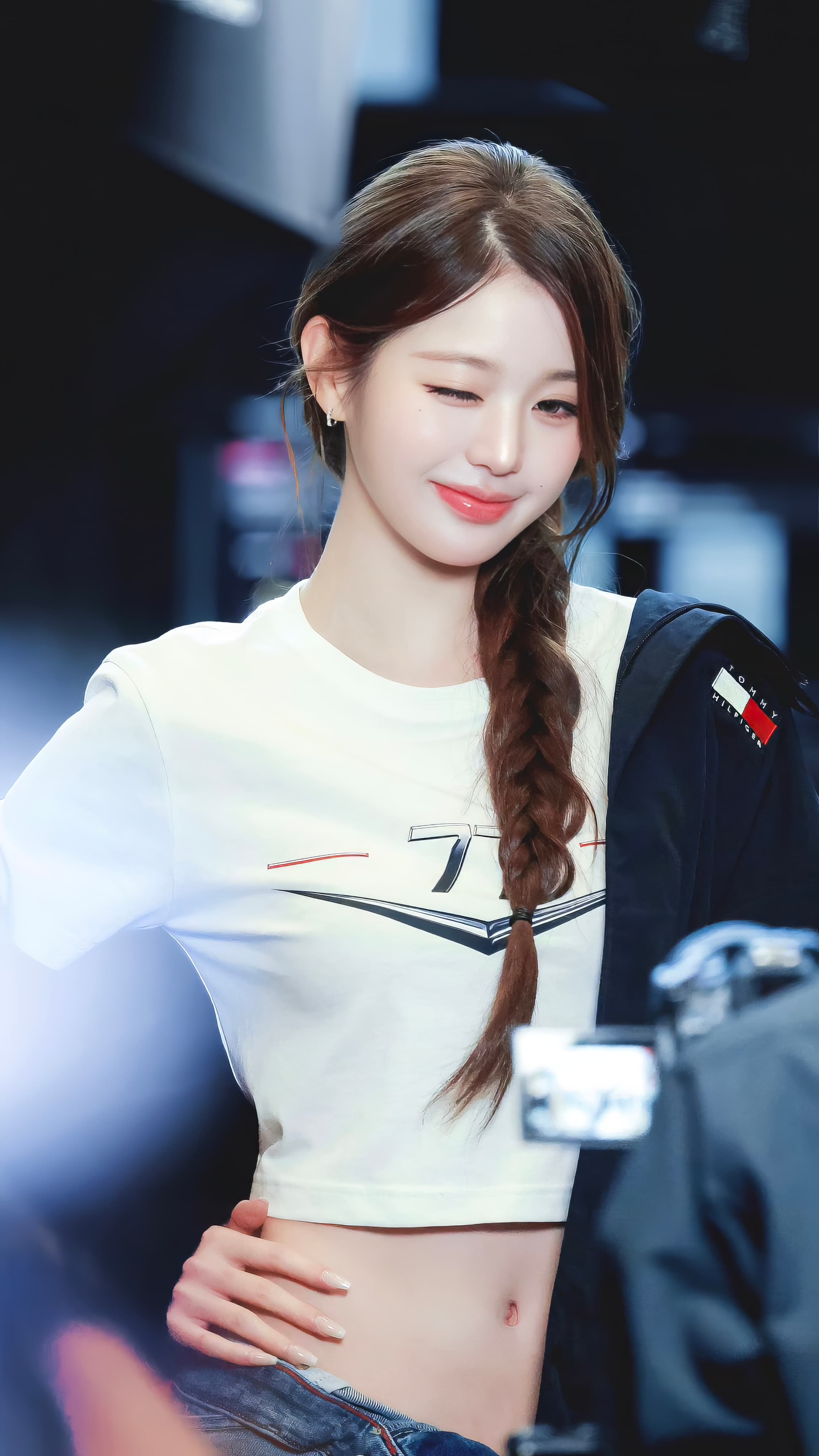Jang Wonyoung at Tommy Hilfiger X Cadillac Formula 1 Pop-up 111026